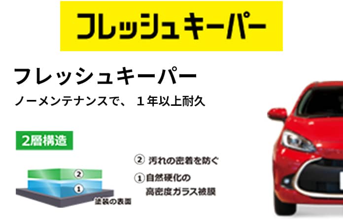 フレッシュキーパー ノーメンテナンスで、 １年以上耐久